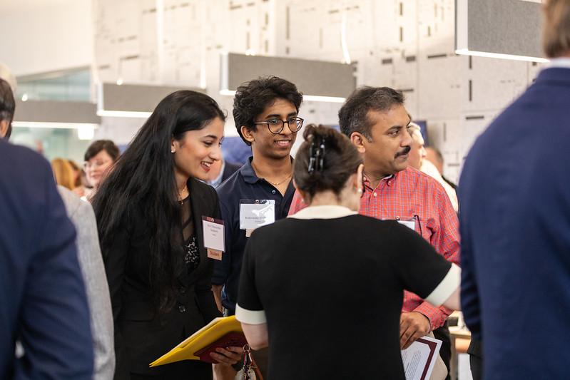 Students gather in the new Student Entrepreneurs' Center