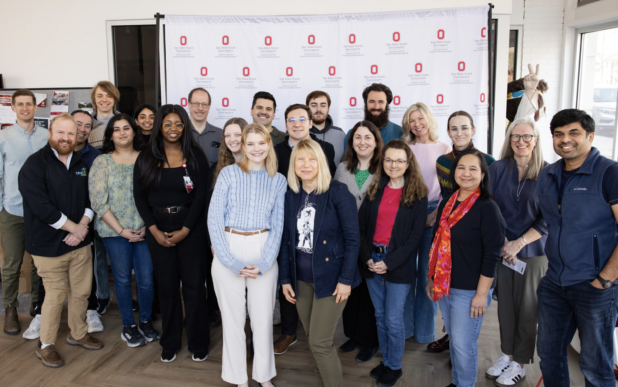 The I-Corps finale hosted at the Keenan Center for Entrepreneurship